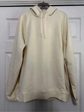 Lululemon City Sweat Pullover Hoodie French Terry in Pale Yellow Size XXL VGUC